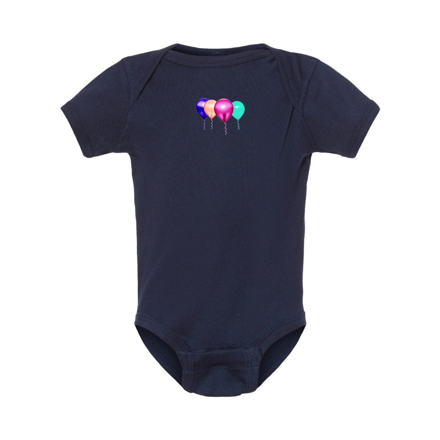 Balloon-Emojis Logo Baby Onesie Romper
