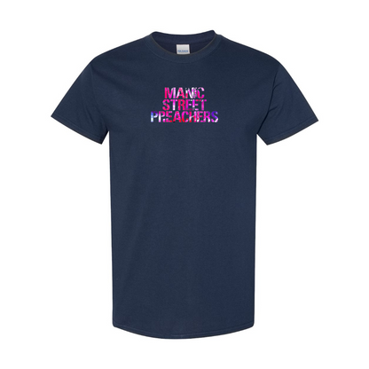 Men's Manic Street Preachers Logo Cotton T-Shirt