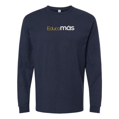 Men's EducaMAS Logo Cotton Long Sleeve T-Shirt