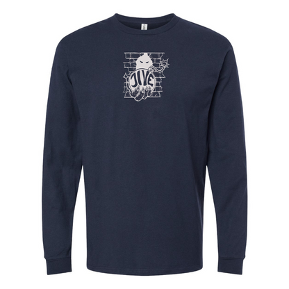 Men's Jivebomb Logo Cotton Long Sleeve T-Shirt