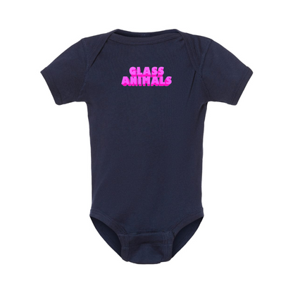 Glass Animals  Logo Baby Onesie Romper
