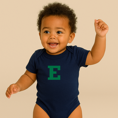 Eastern Michigan Eagles Logo Baby Romper Onesie