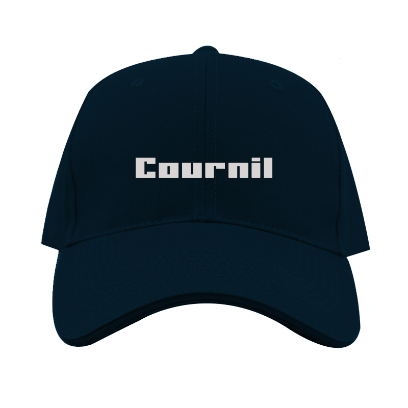 Cournil Logo  Dad Baseball Cap Hat