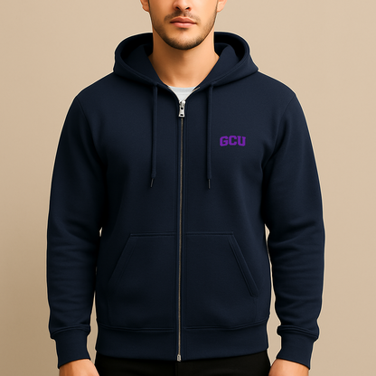 Men's Grand Canyon Antelopes Logo Zipper Hoodie