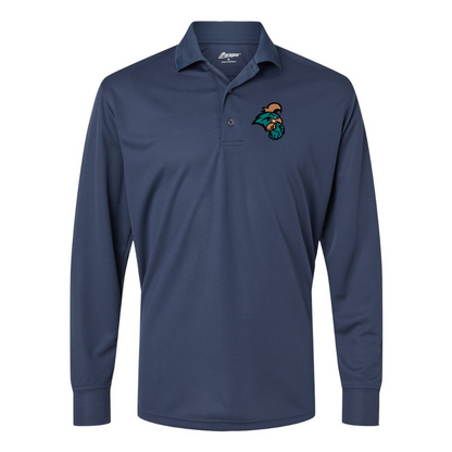 Men's Coastal Carolina Chanticleers Paragon Prescott Long Sleeve Polo
