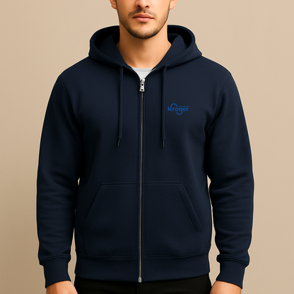 Men's Kroger Logo  Zipper Hoodie