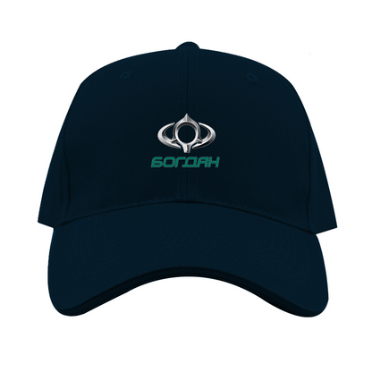 Bogdan Motors Logo  Dad Baseball Cap Hat
