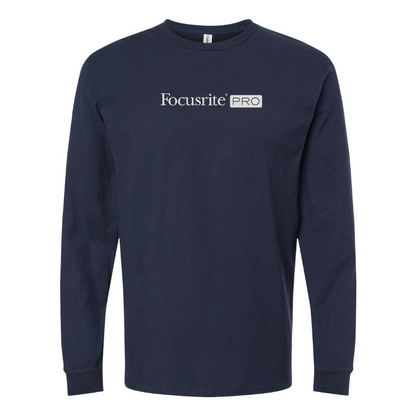 Men's Focusrite Logo Cotton Long Sleeve T-Shirt