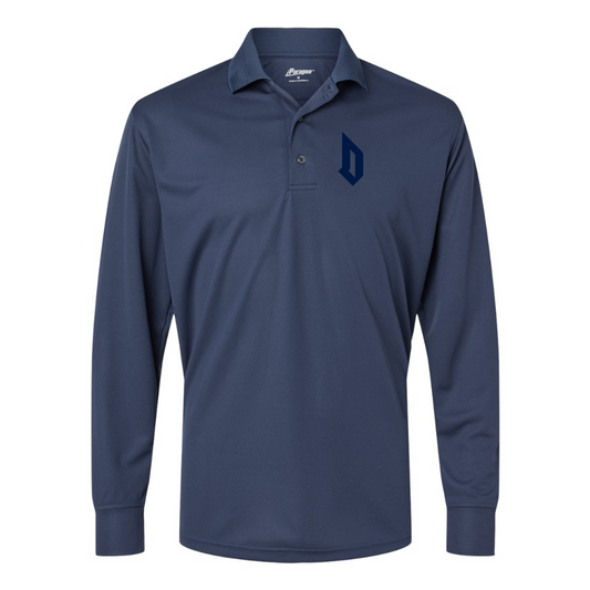 Men's  Duquesne Dukes Paragon Prescott Long Sleeve Polo