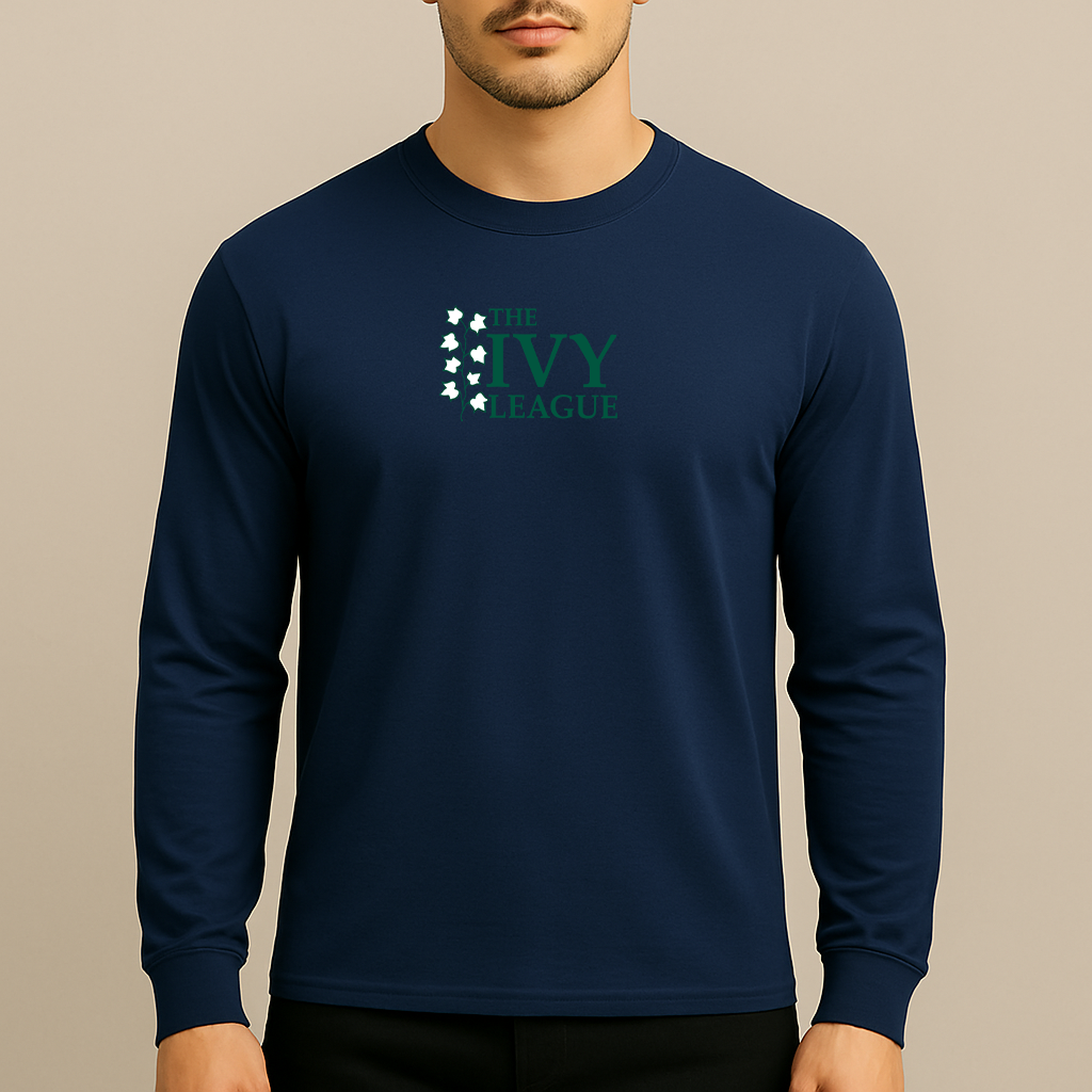 Men's Ivy League Logo Long Sleeve T-Shirt