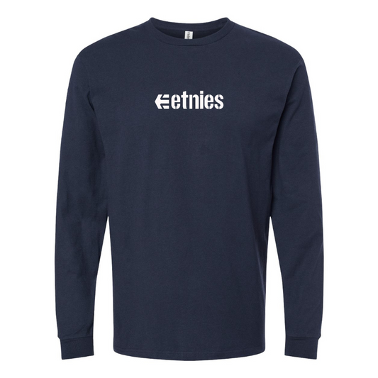 Youth Etnies Logo Cotton Long Sleeve T-Shirt