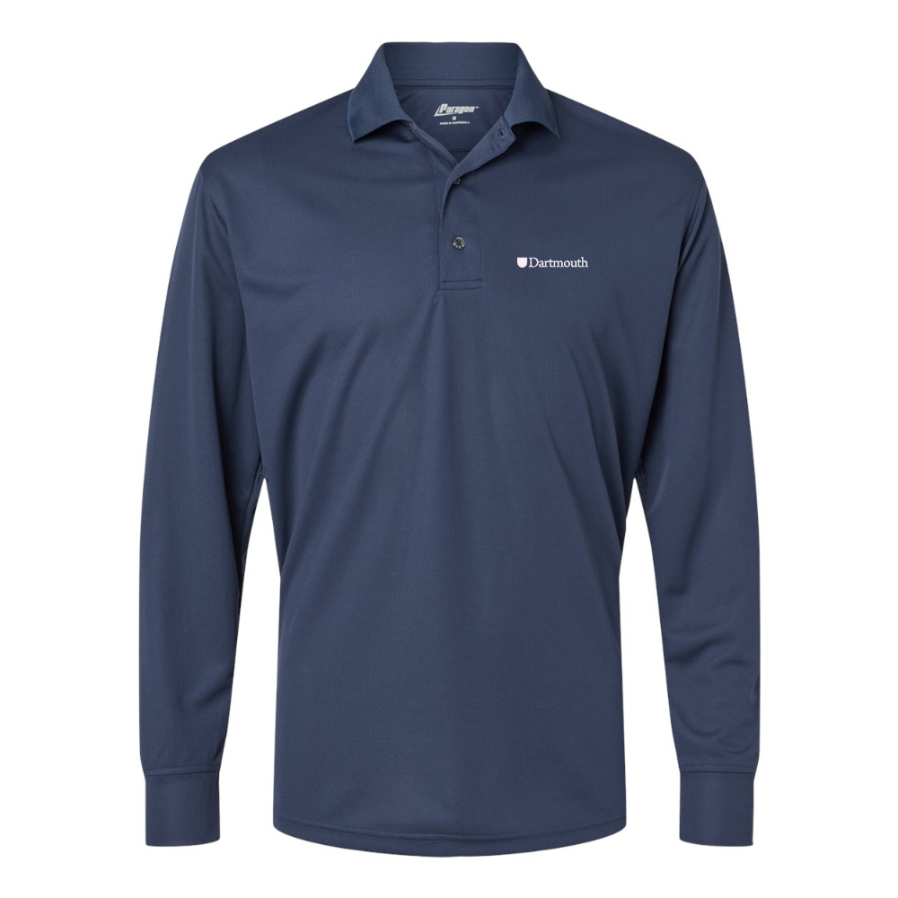 Men's Dartmouth College Paragon Prescott Long Sleeve Polo