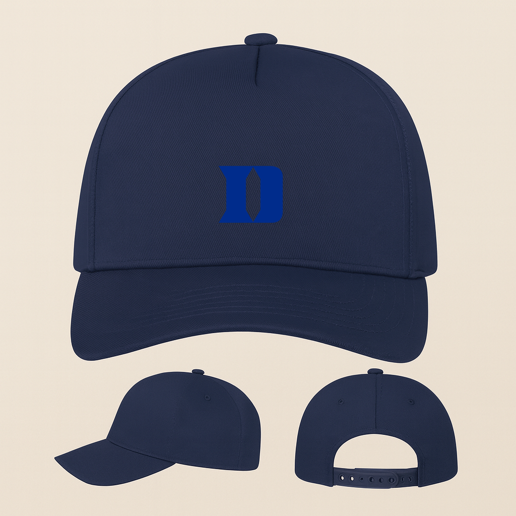 Duke Blue Devils Logo Five Panel Twill Snapback Cap