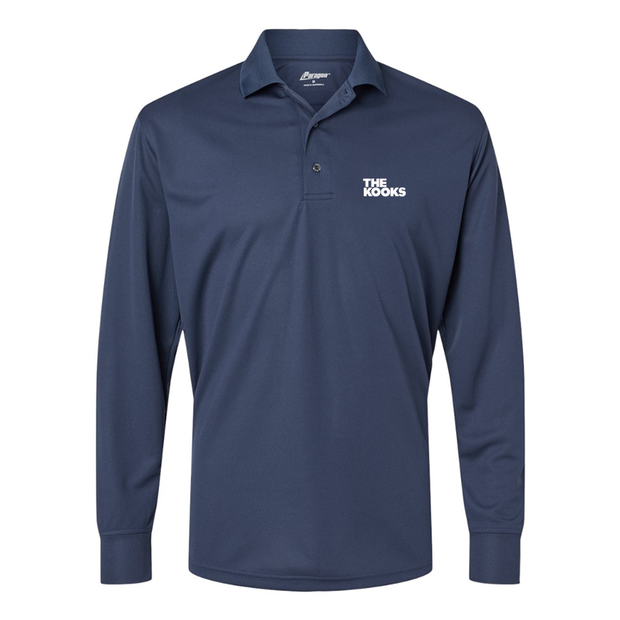 Men's  The Kooks Paragon Prescott Long Sleeve Polo