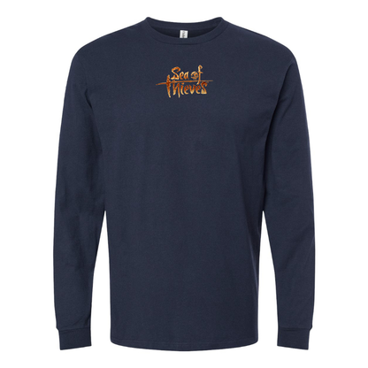 Youth Sea Of Thieves Logo Cotton Long Sleeve T-Shirt