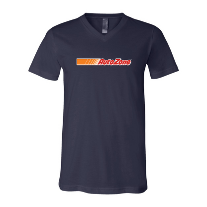 AutoZone Logo BELLA  CANVAS - Jersey V-Neck T-Shirt