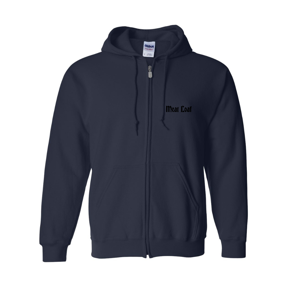 Men's Meat Loaf  Gildan  Heavy Blend Full Zip Hooded Sweatshirt