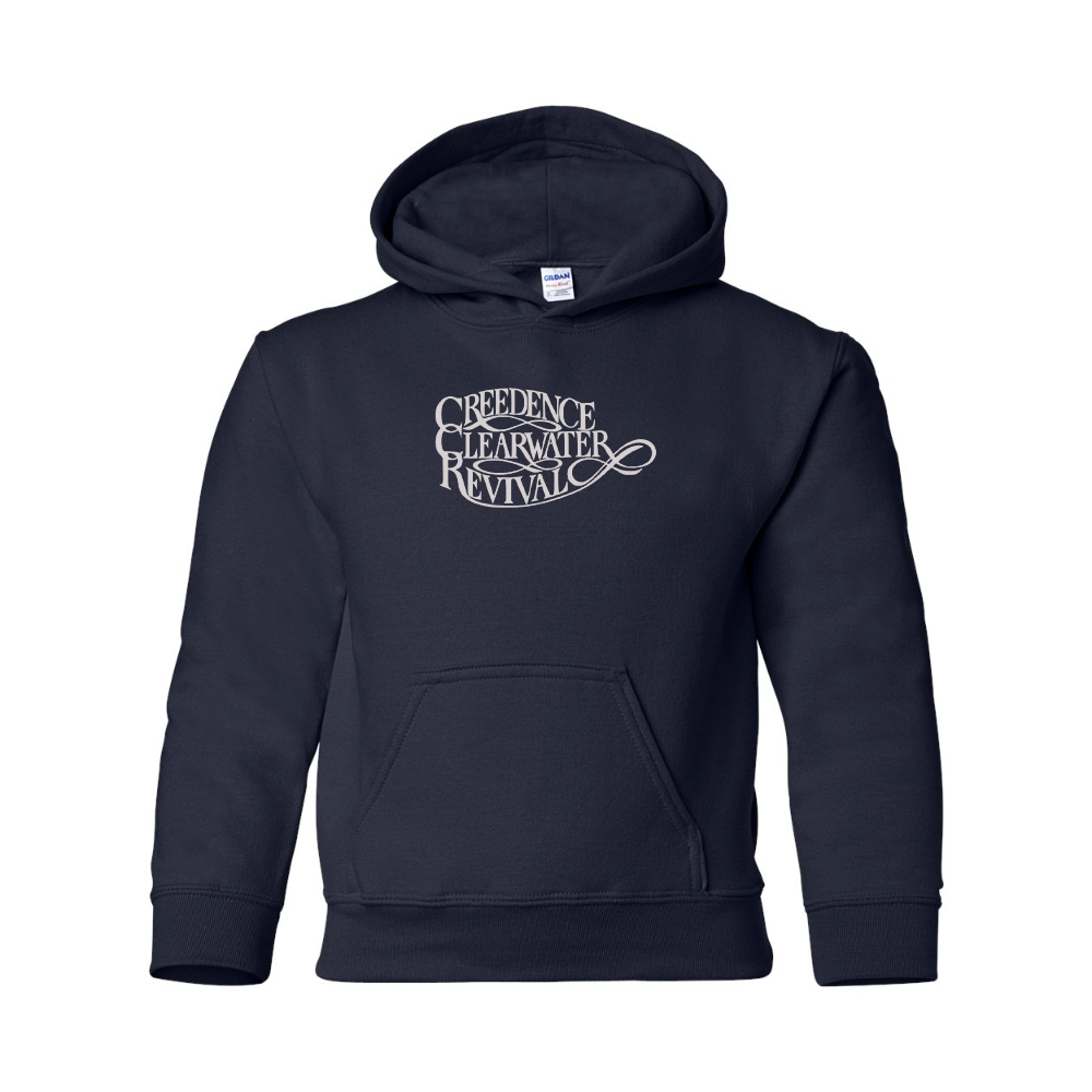 Youth Creedence Clearwater Revival Gildan Heavy Blend  Hooded Sweatshirt