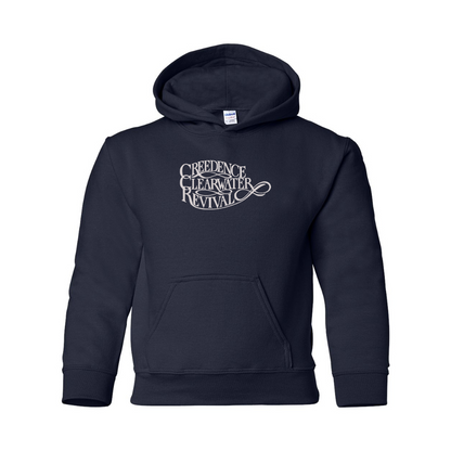 Youth Creedence Clearwater Revival Gildan Heavy Blend  Hooded Sweatshirt
