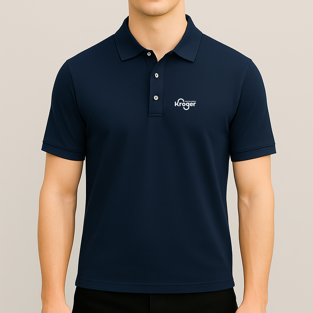 Men's Kroger Logo Dry Blend Polo