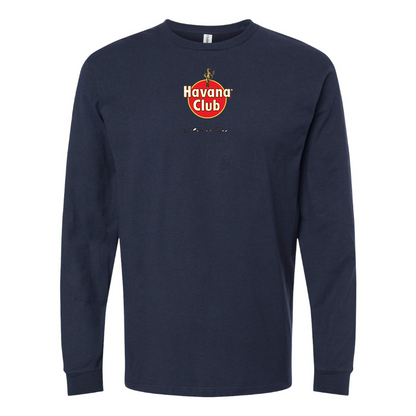 Youth Havana Club Logo Cotton Long Sleeve T-Shirt