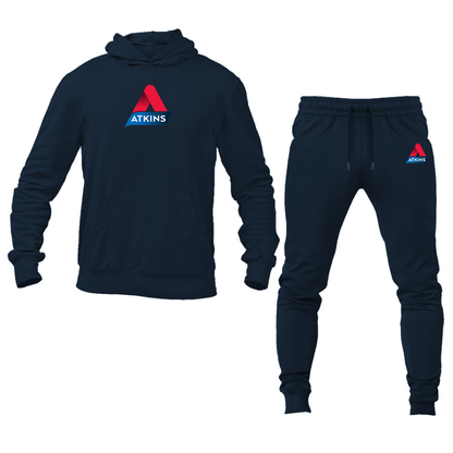 Men's Atkins Logo Hoodie Joggers Set