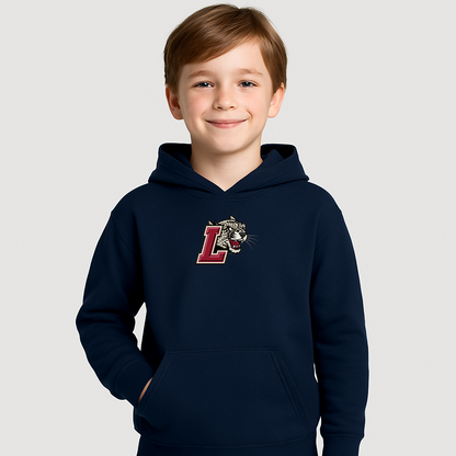 Youth Lafayette Leopards Logo Pullover Hoodie