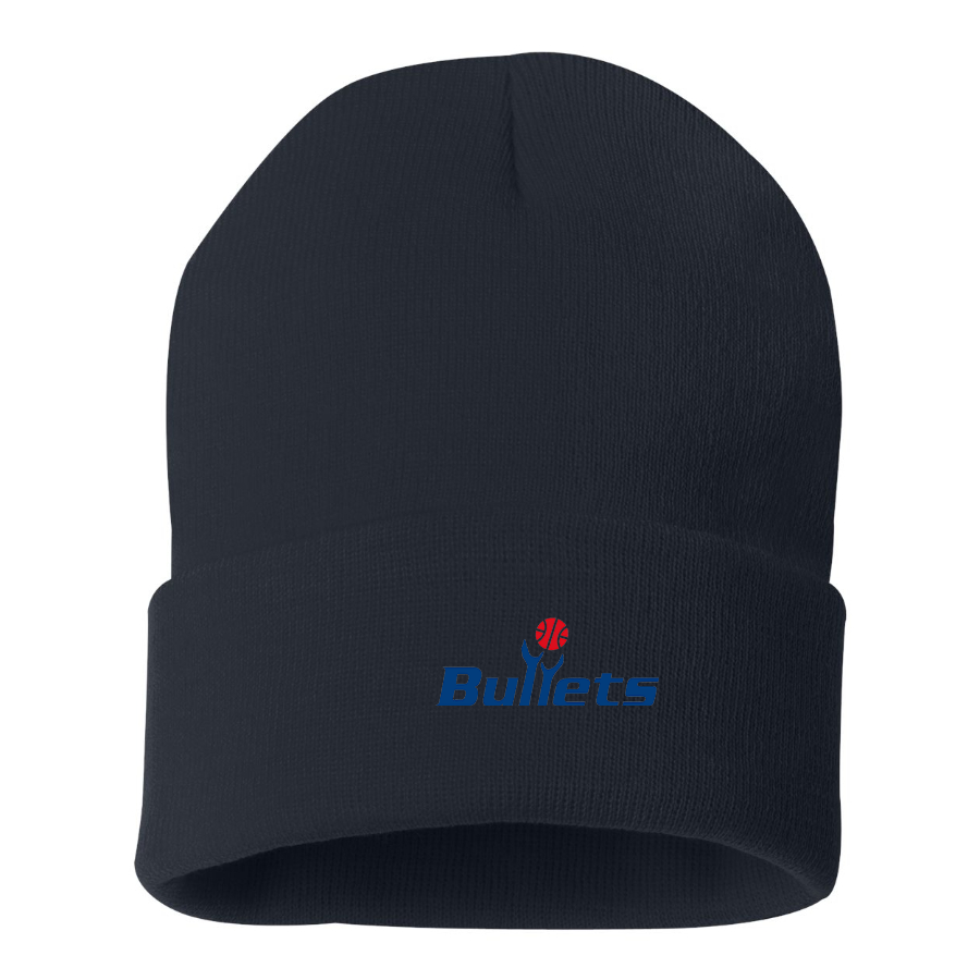 Baltimore Bullets  Logo Beanie Hat