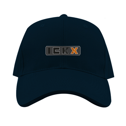 ICKX Logo  Dad Baseball Cap Hat