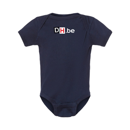 DH Derniere Heurev  Logo  Baby Onesie Romper
