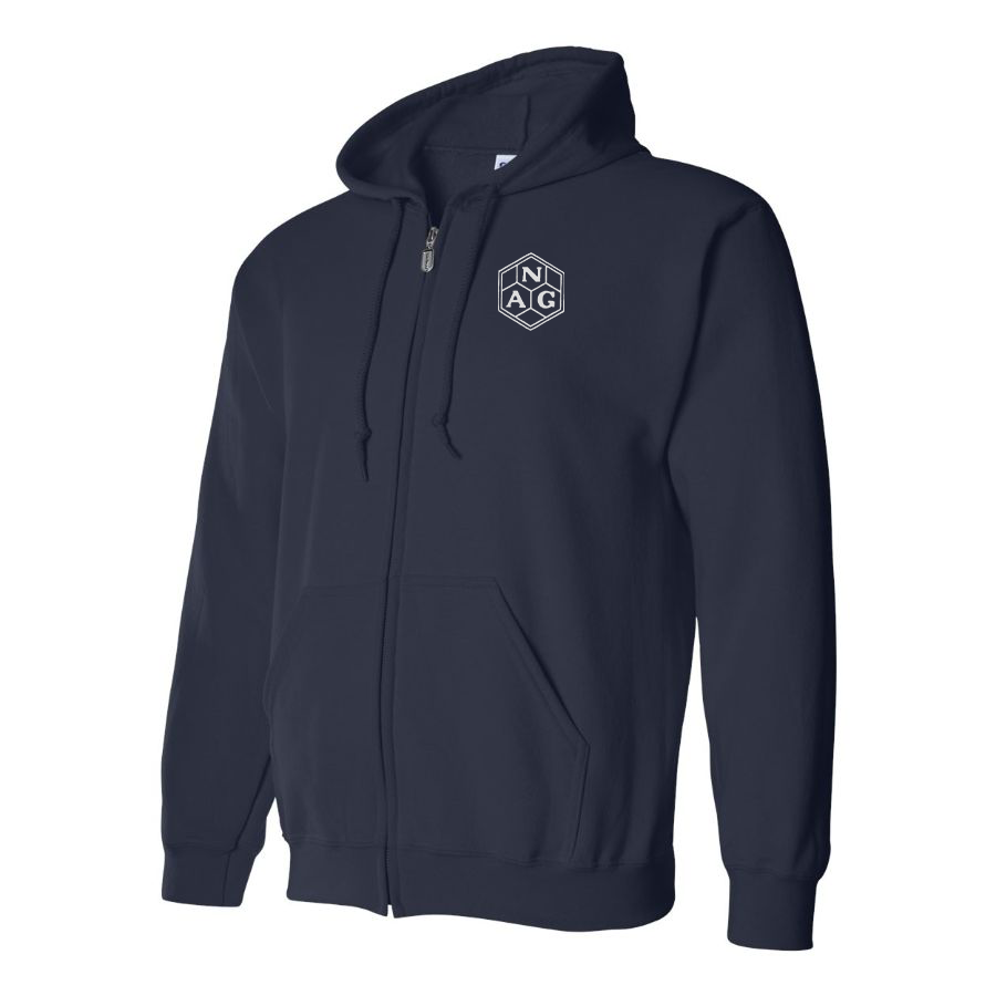 Men's NAG Logo Zipper Hoodie