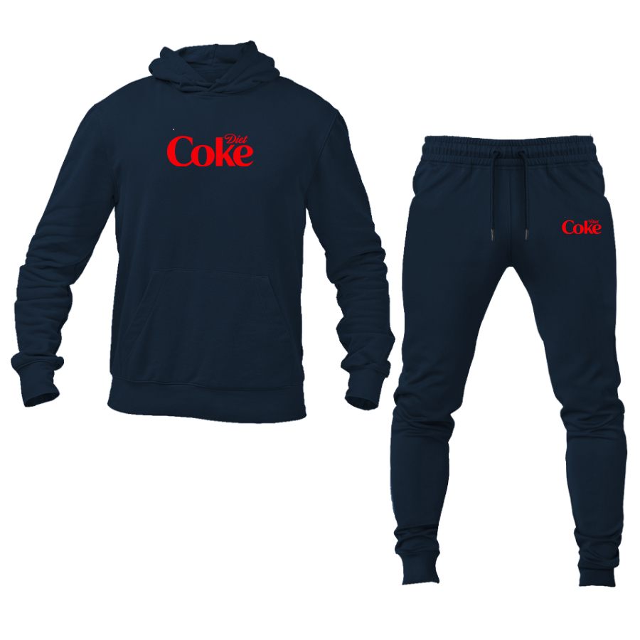 Men's Diet Coke Logo Hoodie Joggers Set