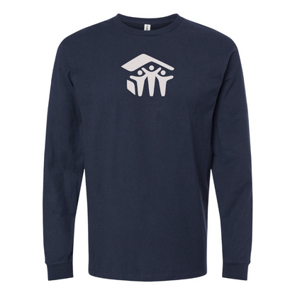 Men's Habitat for Humanity  Logo Cotton Long Sleeve T-Shirt