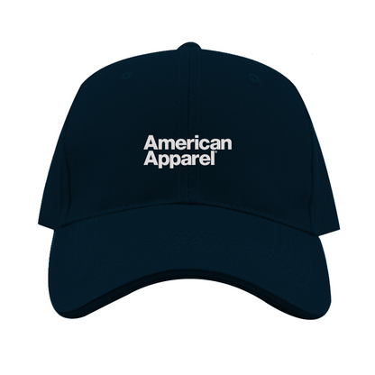 American Apparel  Logo  Dad Baseball Cap Hat