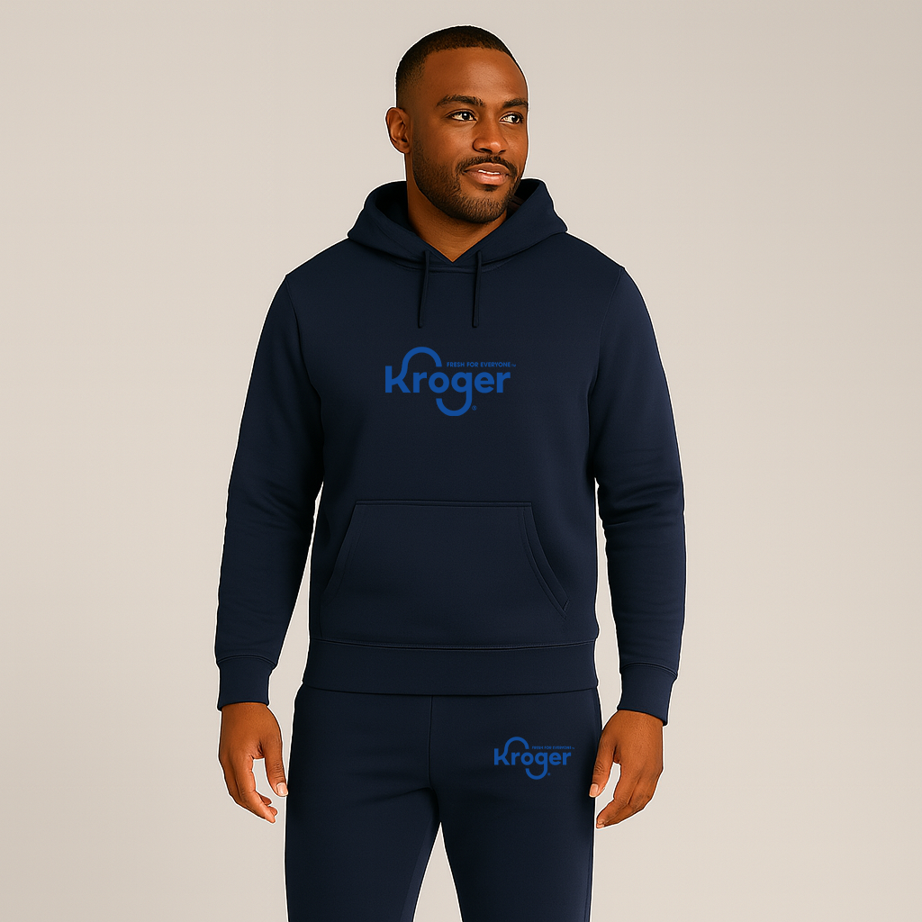 Men's Kroger Logo Hoodie Joggers Set