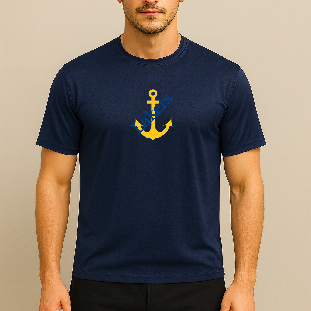Men's Lake Superior State Lakers Logo Polyester T-Shirt