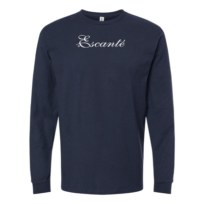 Men's  Escanté  Logo Cotton Long Sleeve T-Shirt