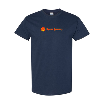 Men's Royal Enfield Logo Cotton T-Shirt