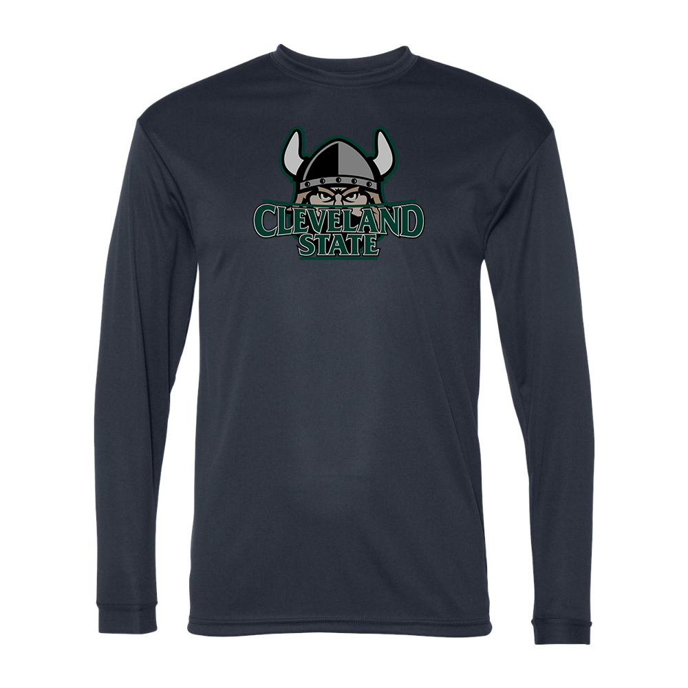 Men's  Cleveland State Vikings Performance Long Sleeve T-Shirt