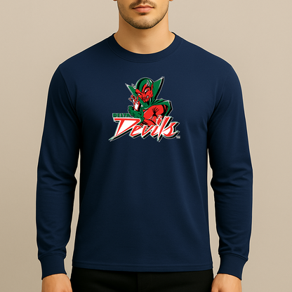 Men's MVSU Delta Devils Logo Long Sleeve T-Shirt