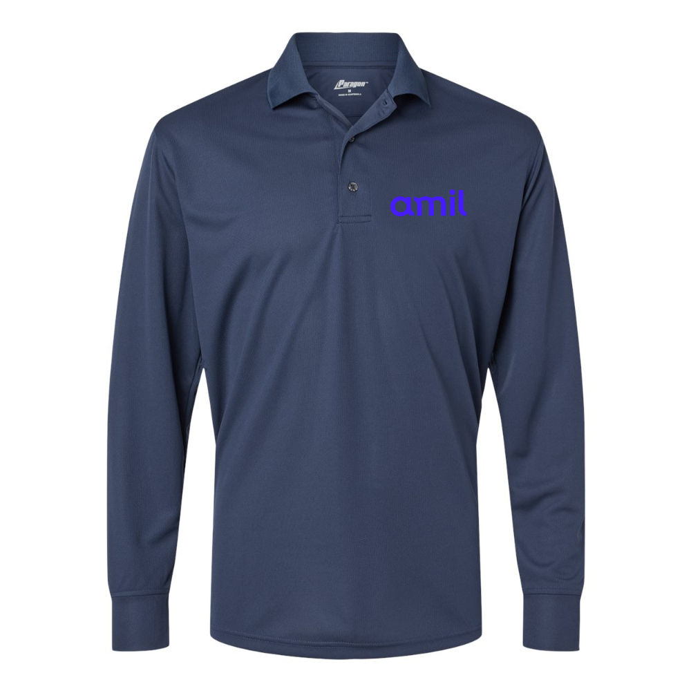 Men's  Amil Paragon Prescott Long Sleeve Polo