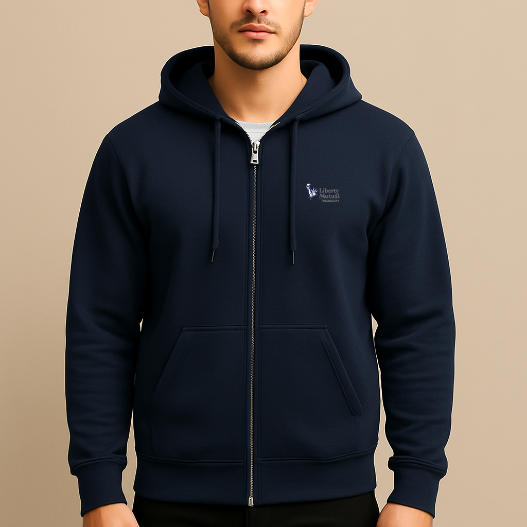 Men's Liberty Mutual Insurance Logo Zipper Hoodie