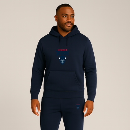 Men's Howard Bison Logo Hoodie Joggers Set