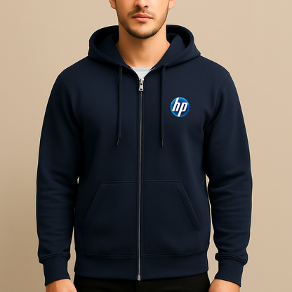 Men's HP Logo Zipper Hoodie