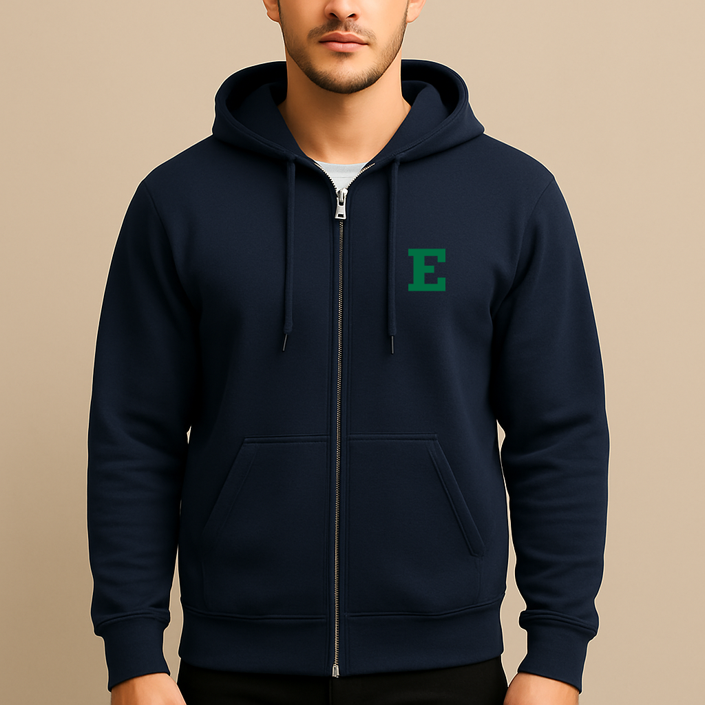 Men's Eastern Michigan Eagles Logo Zipper Hoodie