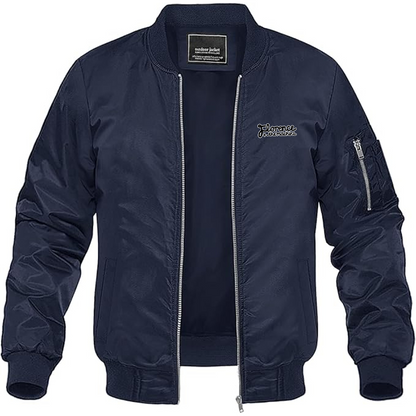 Men's Florence and the Machine Logo Lightweight Bomber Jacket Windbreaker Softshell Varsity Jacket Coat