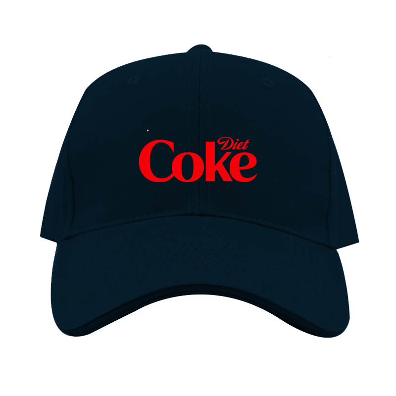 Diet Coke Logo  Dad Baseball Cap Hat