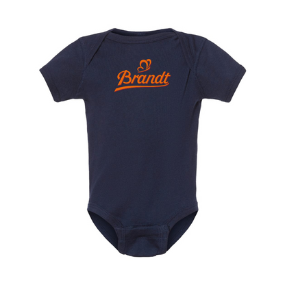 Brandt Zwieback Logo Baby Onesie Romper