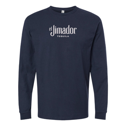 Men's El Jimador Logo Cotton Long Sleeve T-Shirt