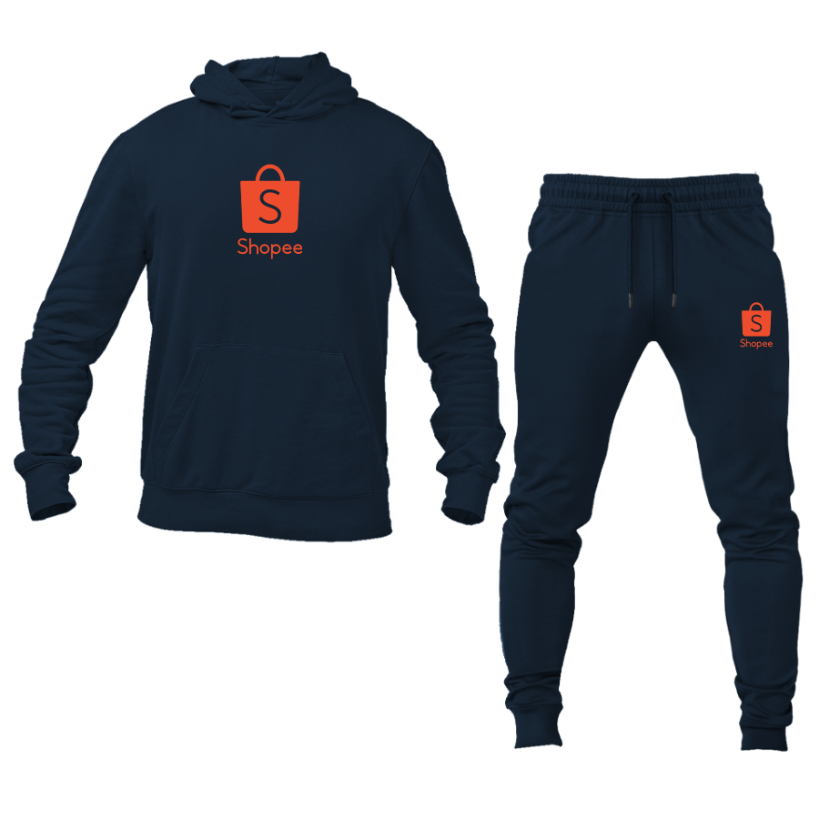 Men's Shopee Logo Hoodie Joggers Set